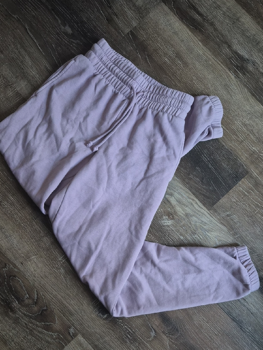 🩷Cozy Elastic-Waist Purple Sweatpants